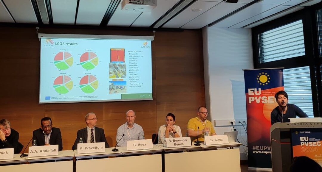 ATAMOSTEC se presentó en la UE PVSEC 2024 en Viena, Austria.