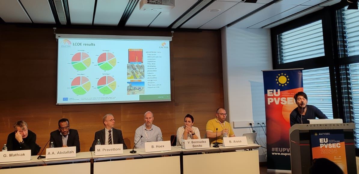 ATAMOSTEC se presentó en la UE PVSEC 2024 en Viena, Austria